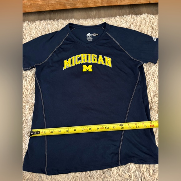 University of Michigan Women's Top Adidas - Picture 6 of 8